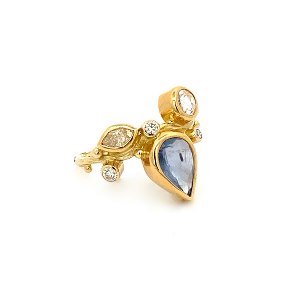 Seafire Gold Ring