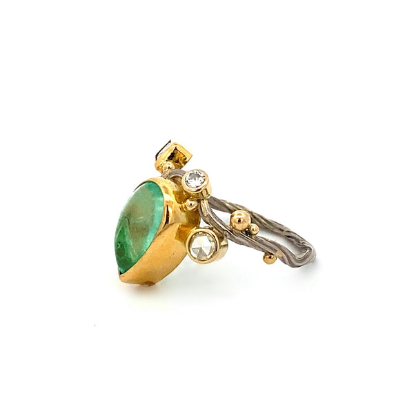 Seafire Gold Ring