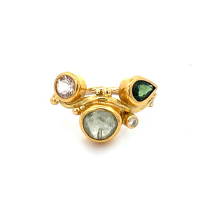 Seafire Gold Ring