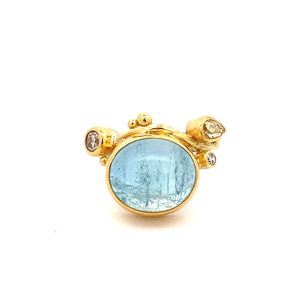 Seafire Gold Ring