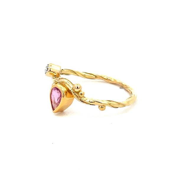 Seafire Gold Ring