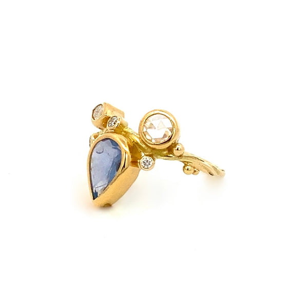 Seafire Gold Ring