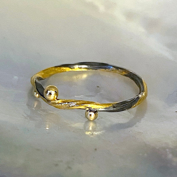 Seafire Sølv Ring