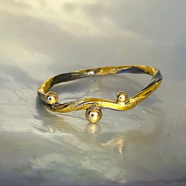 Seafire Sølv Ring