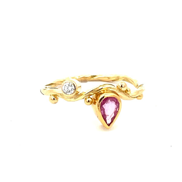 Seafire Gold Ring