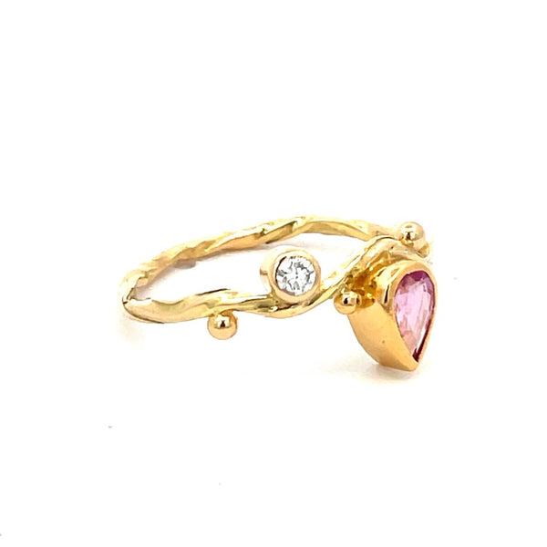 Seafire Gold Ring