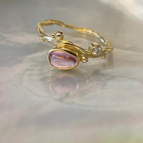 Seafire Gold Ring