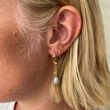 Seafire Spiral Earrings