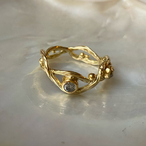 Seafire Guld Ring