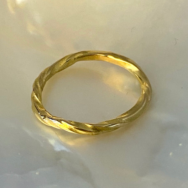 Seafire Guld Ring