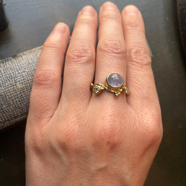 Seafire Gold Ring