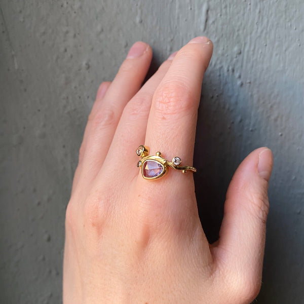 Seafire Gold Ring