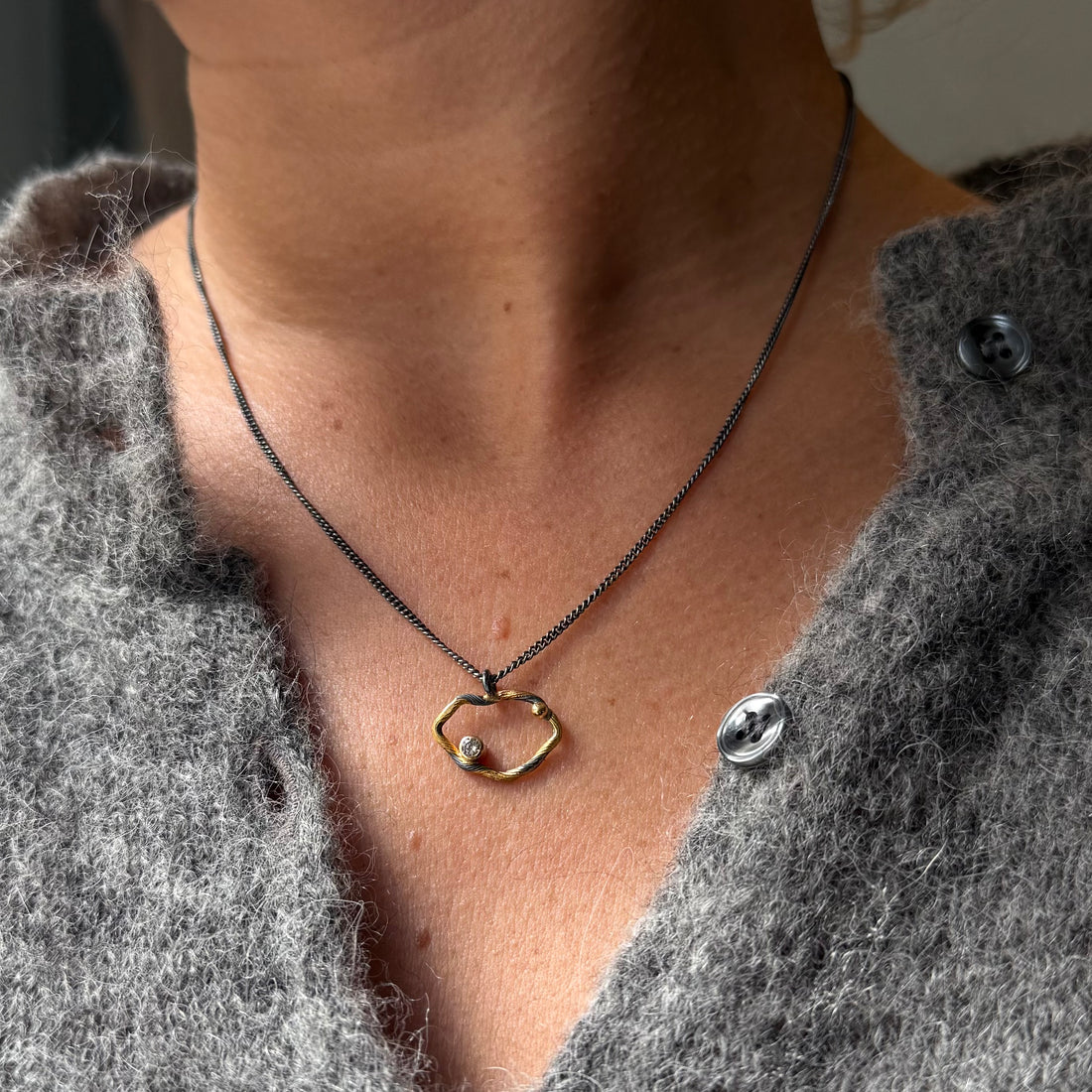 Cloud necklace