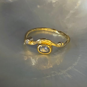 Seafire Gold Ring