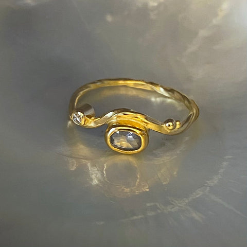 Seafire Gold Ring