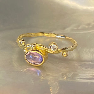 Seafire Gold Ring