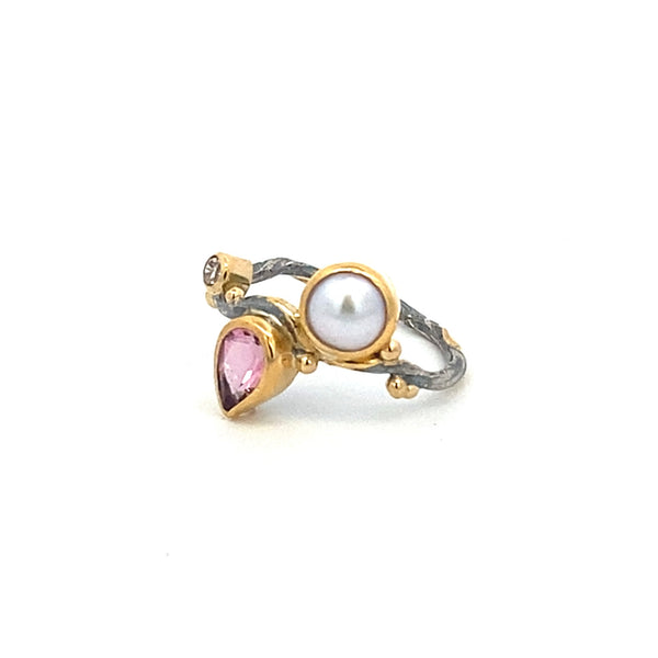 Seafire Silver Ring