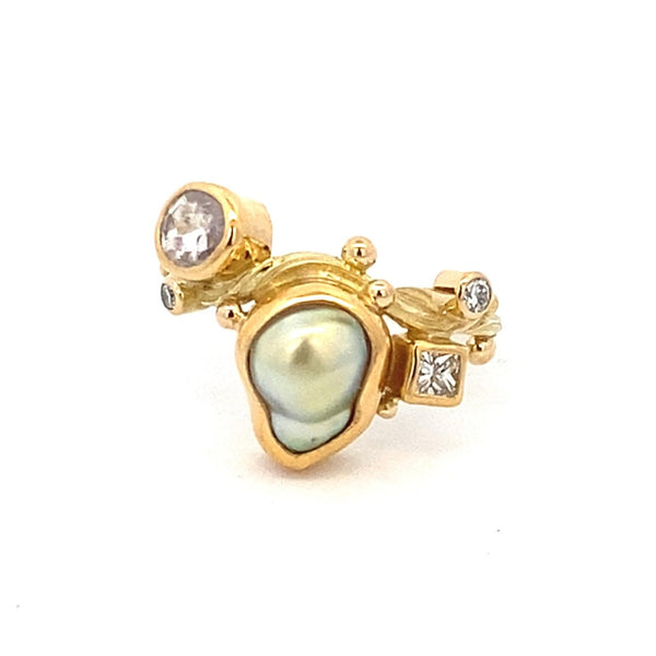 Seafire Guld Ring