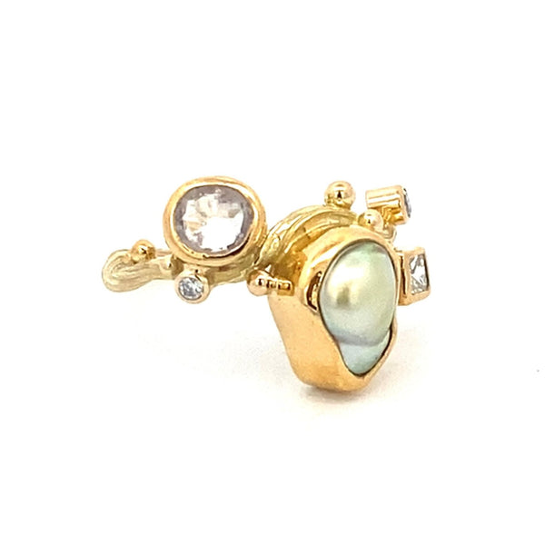 Seafire Guld Ring