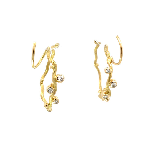Tallulah Gold Hoops Large