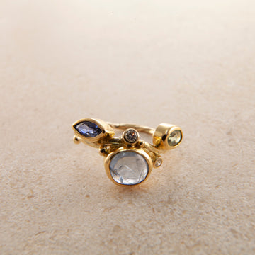 Seafire Gold Ring
