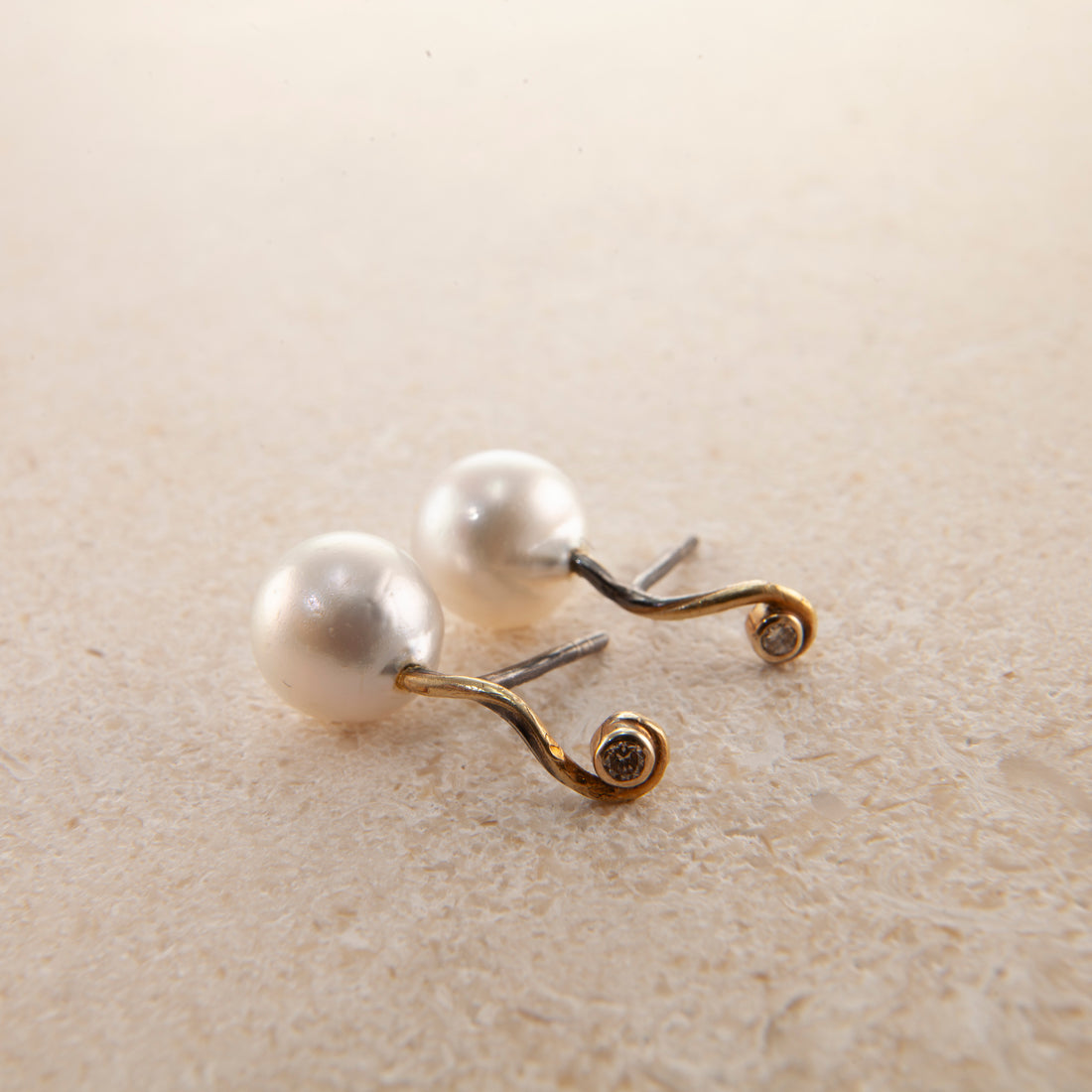 Seafire sølv øreringe