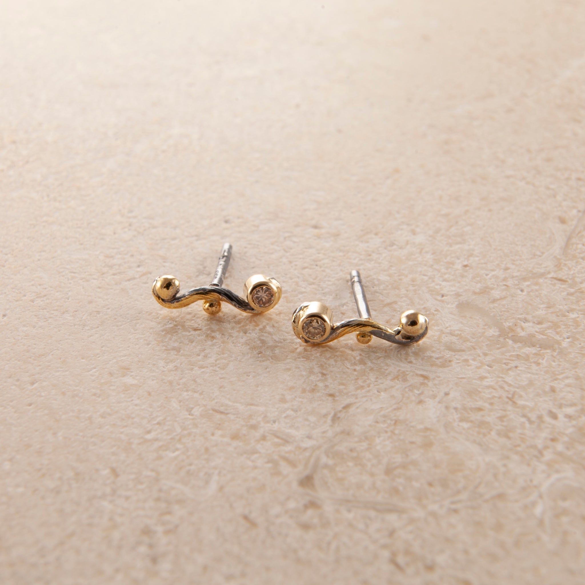 Seafire Sølv Øreringe