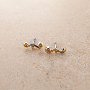 Seafire Sølv Øreringe