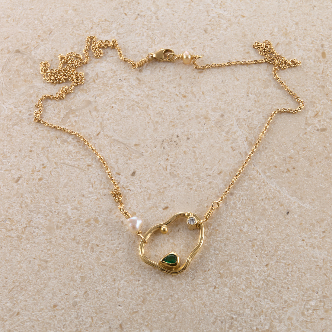 Cloud necklace
