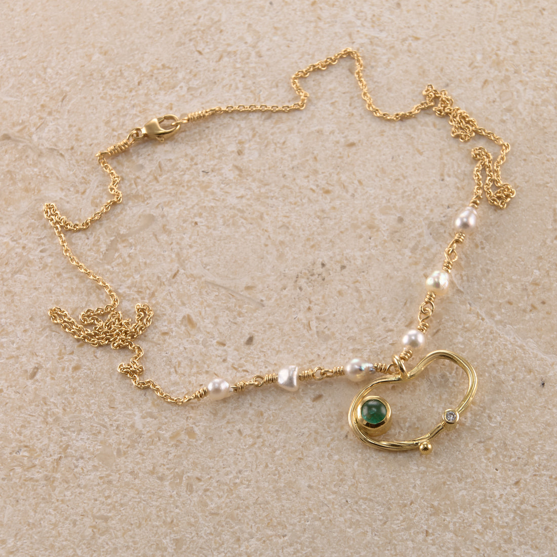Cloud necklace