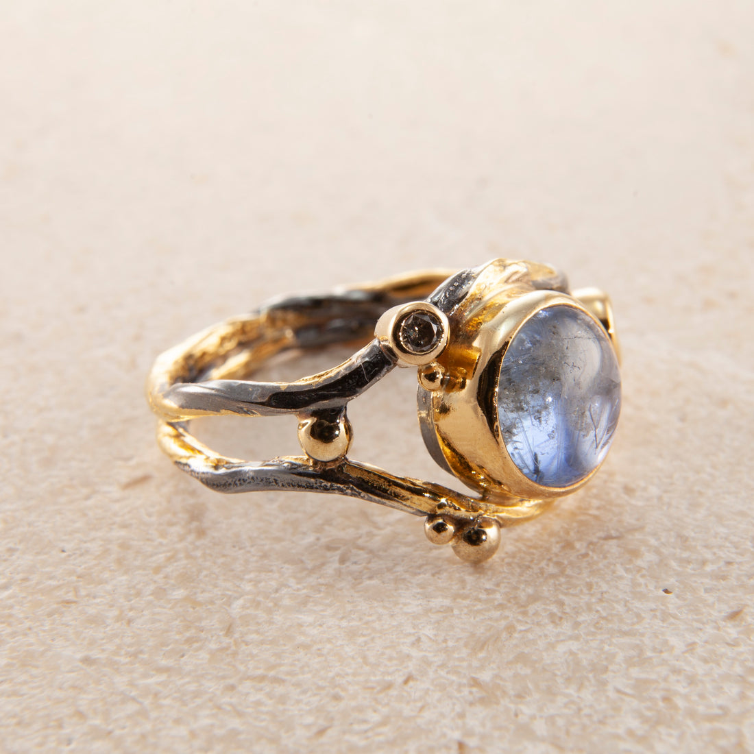 Dobbelt Seafire Sølvring