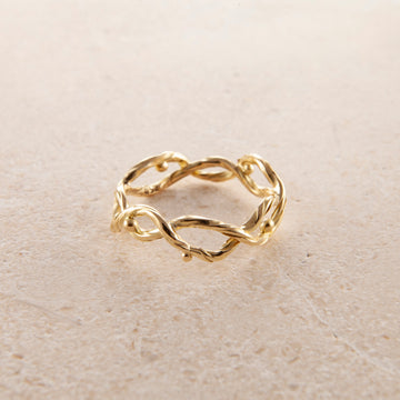 Seafire Gold Ring