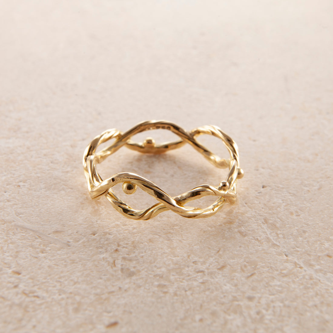 Seafire Gold Ring