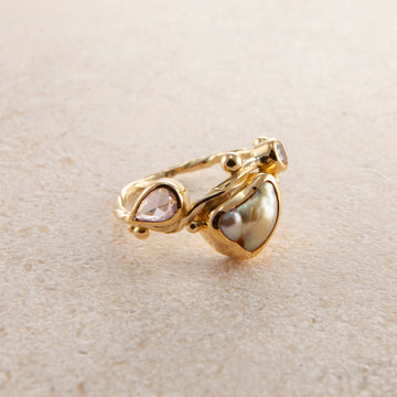 Seafire Guld Ring 