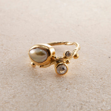 Seafire Gold Ring