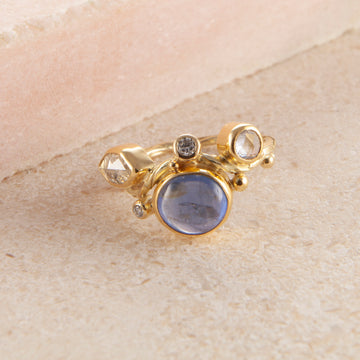 Seafire Gold Ring