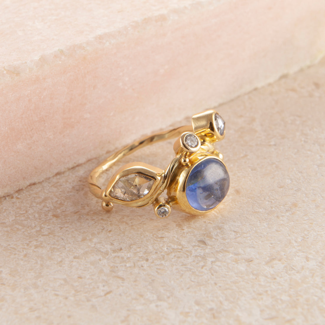 Seafire Gold Ring