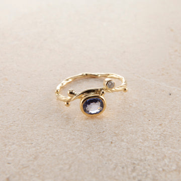 Seafire Guld Ring