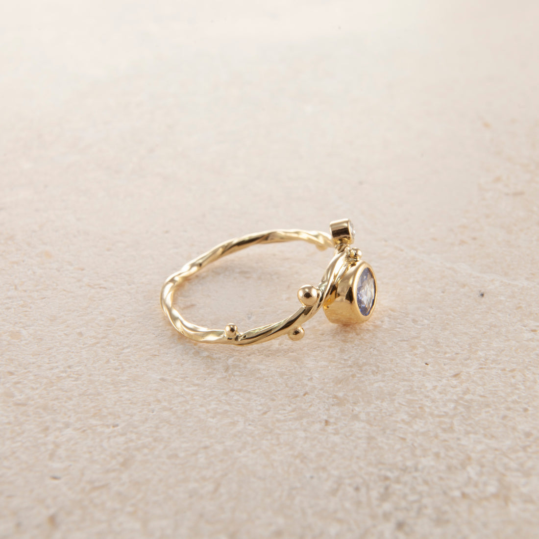 Seafire Guld Ring