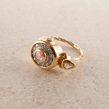 Pavé cocktail ring