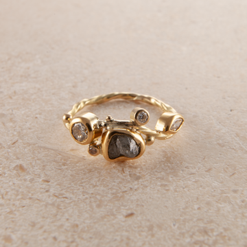 Seafire Guld Ring