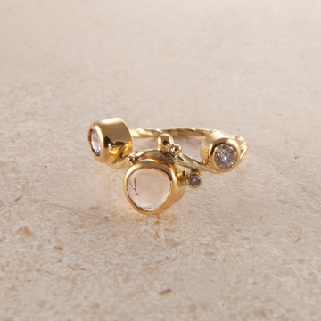 Seafire Guld Ring