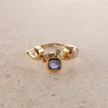 Seafire Guld Ring