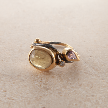 Seafire Silver Ring