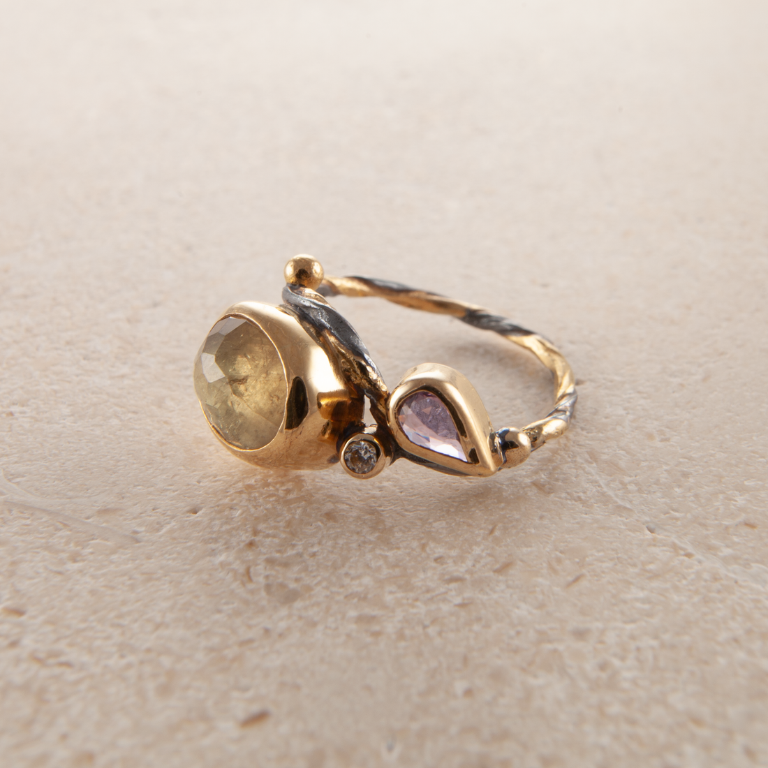 Seafire Sølv Ring 