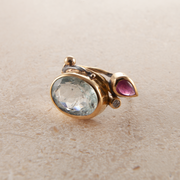 Seafire Sølv Ring 