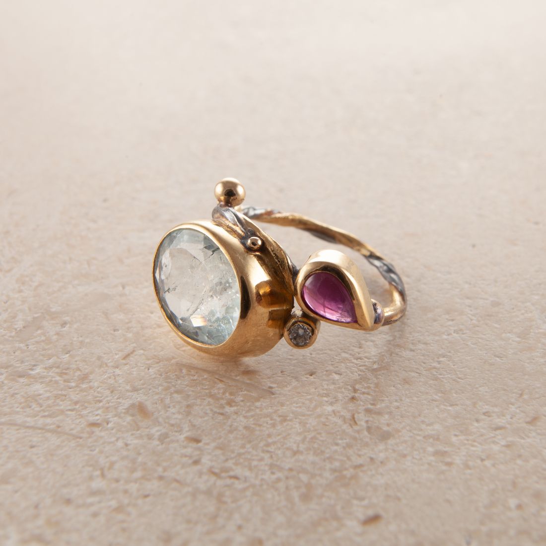 Seafire Sølv Ring 