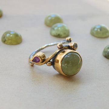 Seafire Silver ring
