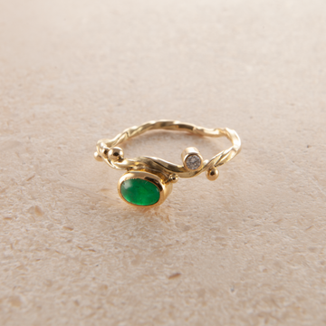 Seafire Gold Ring
