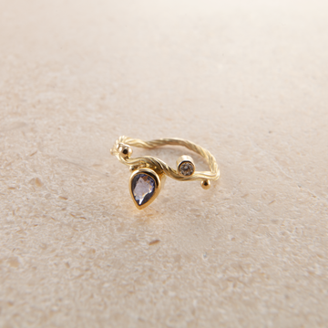Seafire Guld Tip Ring